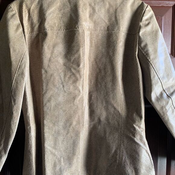 𝅺vintage Jacqueline Ferrar Pleather Jacket - Picture 7 of 12